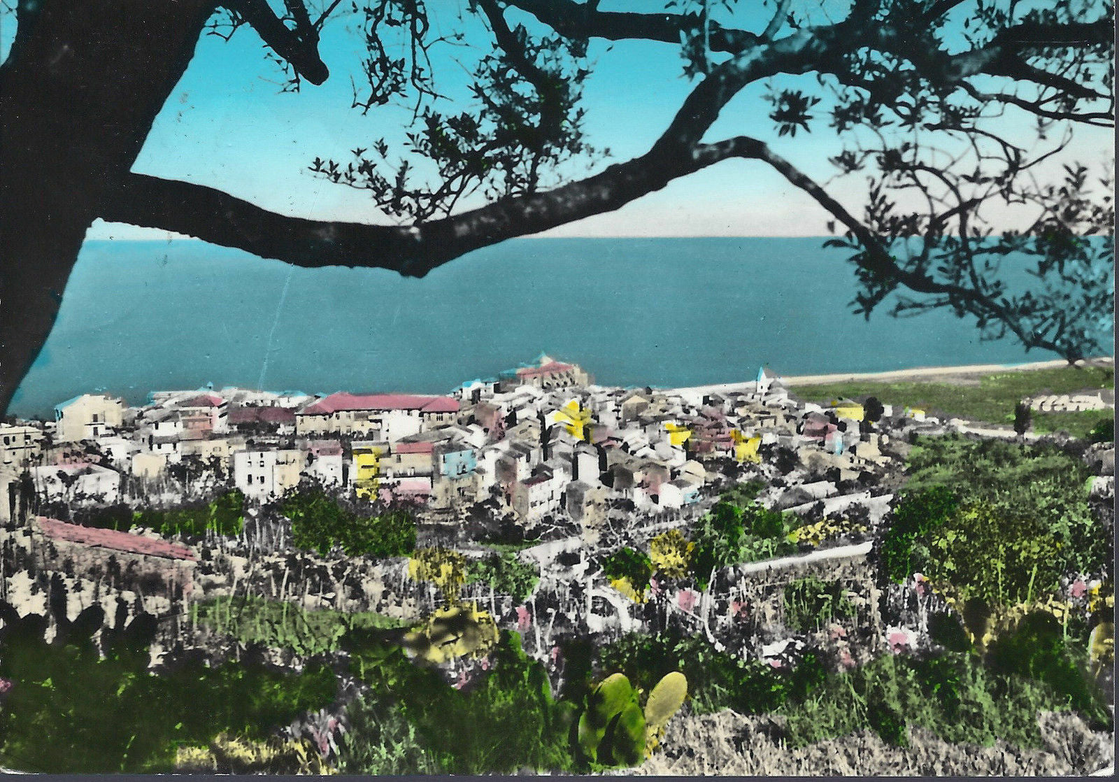 S. ANDREA JONIO - PANORAMA - V1968 - ACQUERELLATA