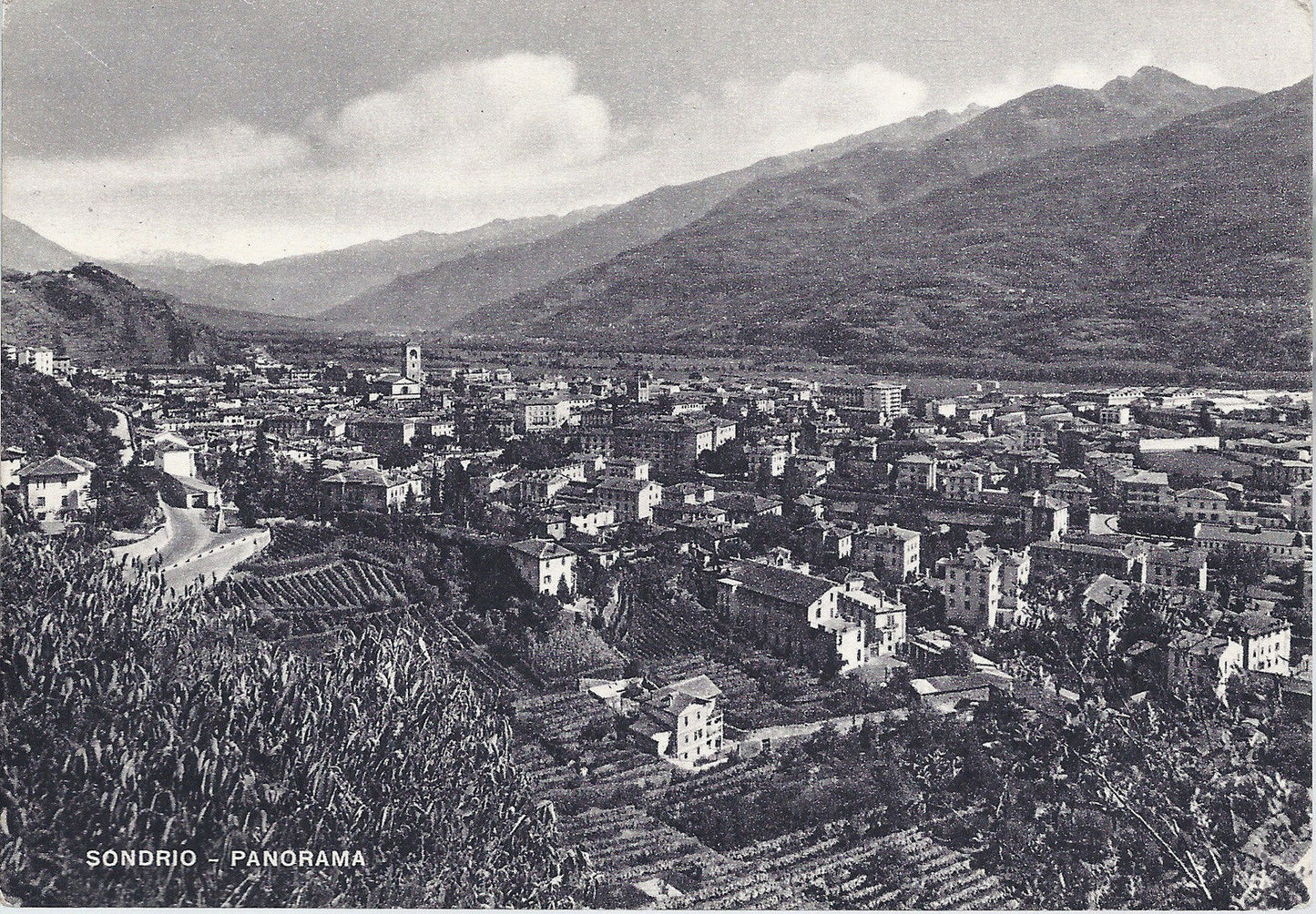 SONDRIO - PANORAMA - V 1964