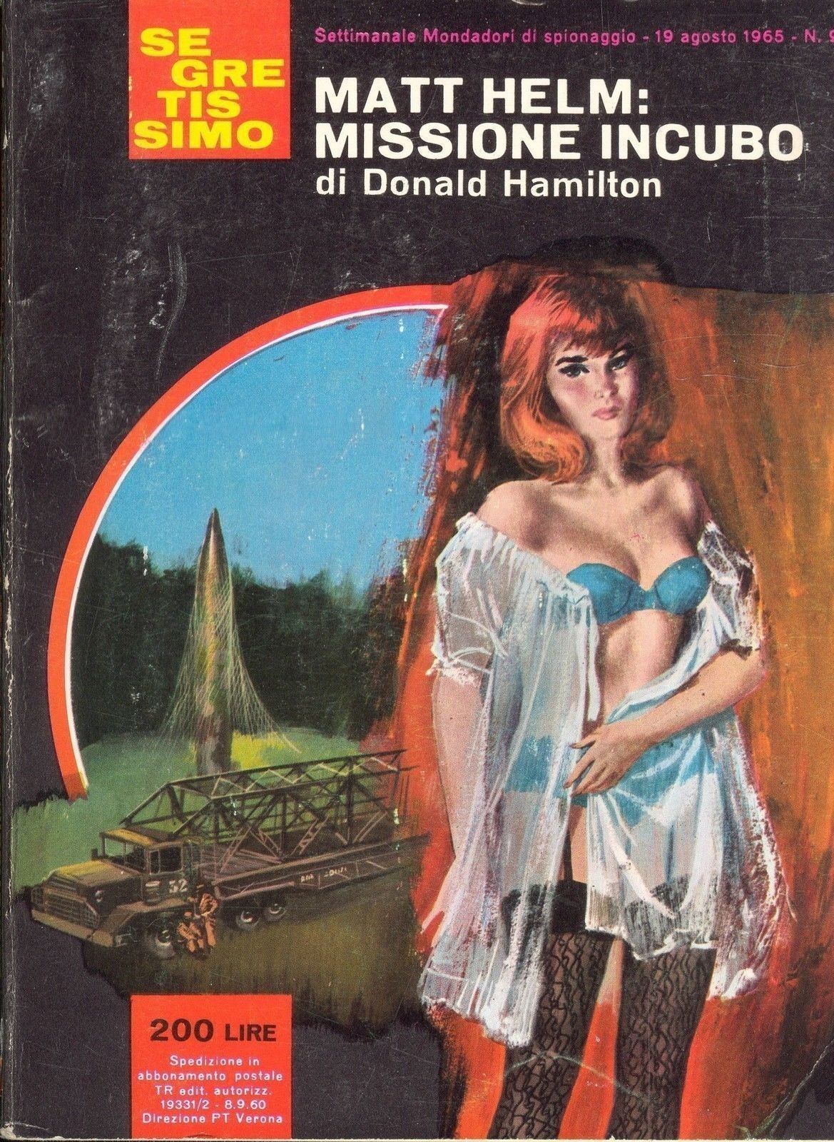 MATT HELM: MISSIONE INCUBO - DONALD HAMILTON