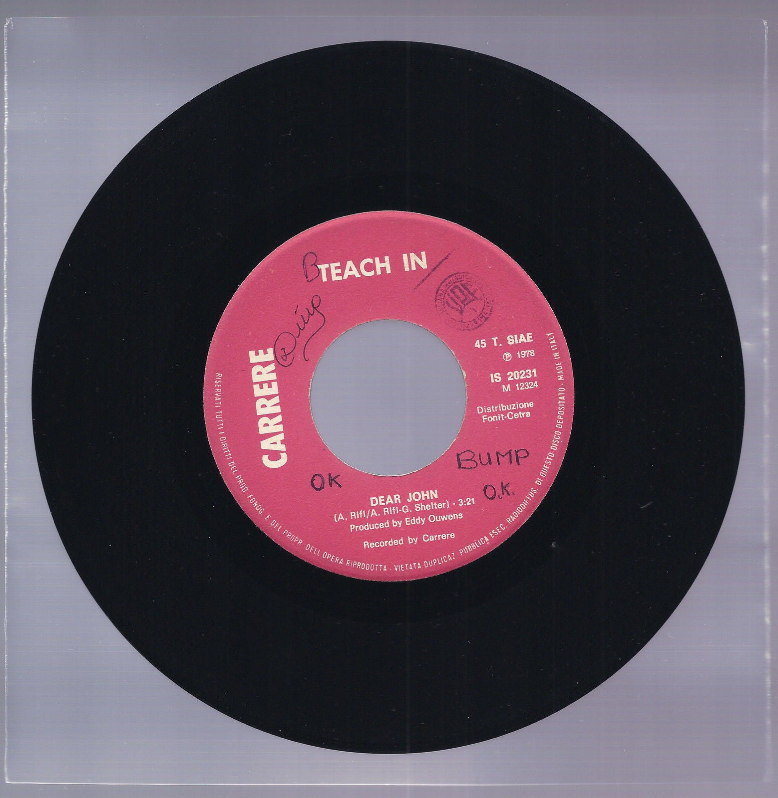 DEAR JOHN - INSTRUMENTAL JOHN == TEACH IN