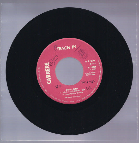 DEAR JOHN - INSTRUMENTAL JOHN == TEACH IN