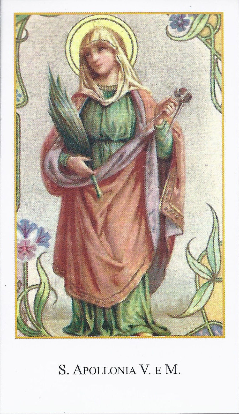 S. APOLLONIA V. M. - SANTINO - AS012-122