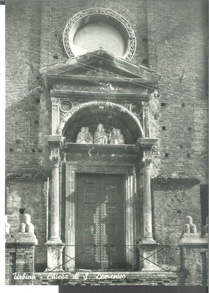 URBINO - CHIESA SAN DOMENICO - NV