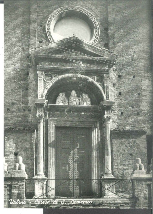 URBINO - CHIESA SAN DOMENICO - NV
