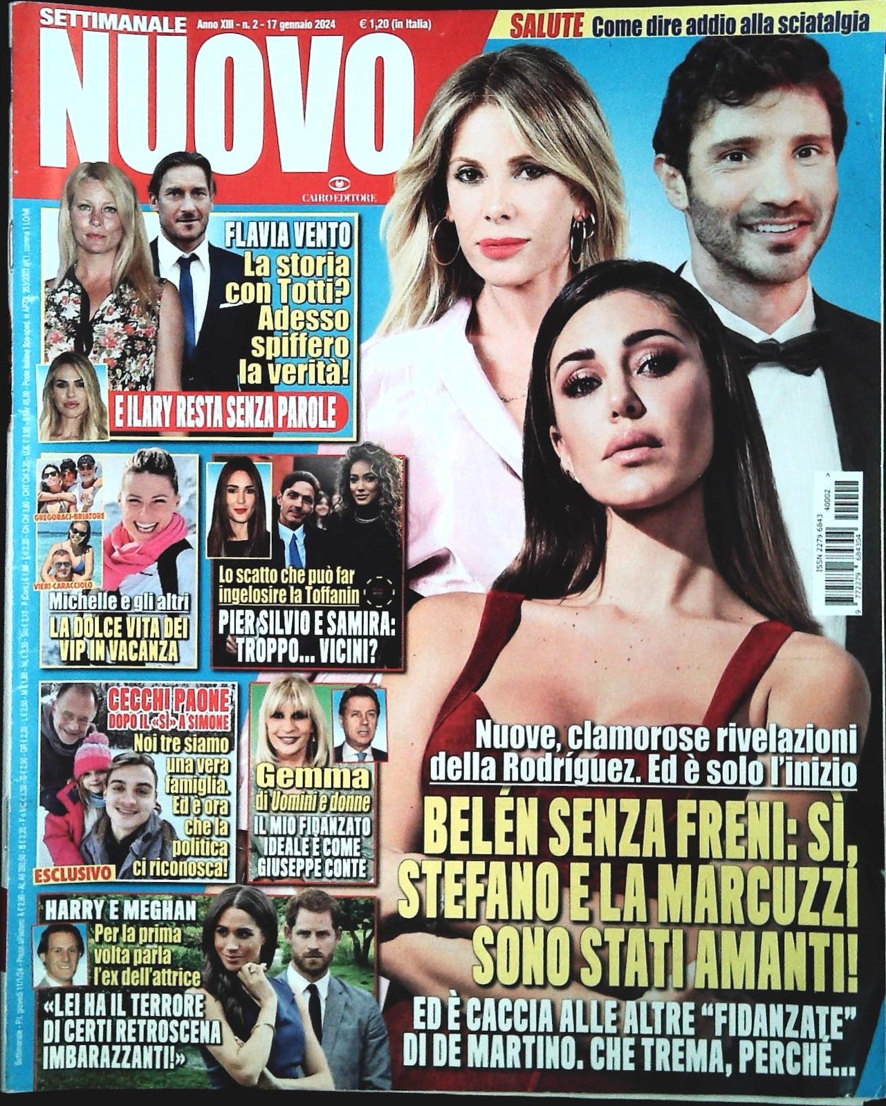SETTIMANALE NUOVO - 17 GENNAIO 2024 - BELEN-FLAVIA VENTO-MICHELLE-CECCHI PAONE