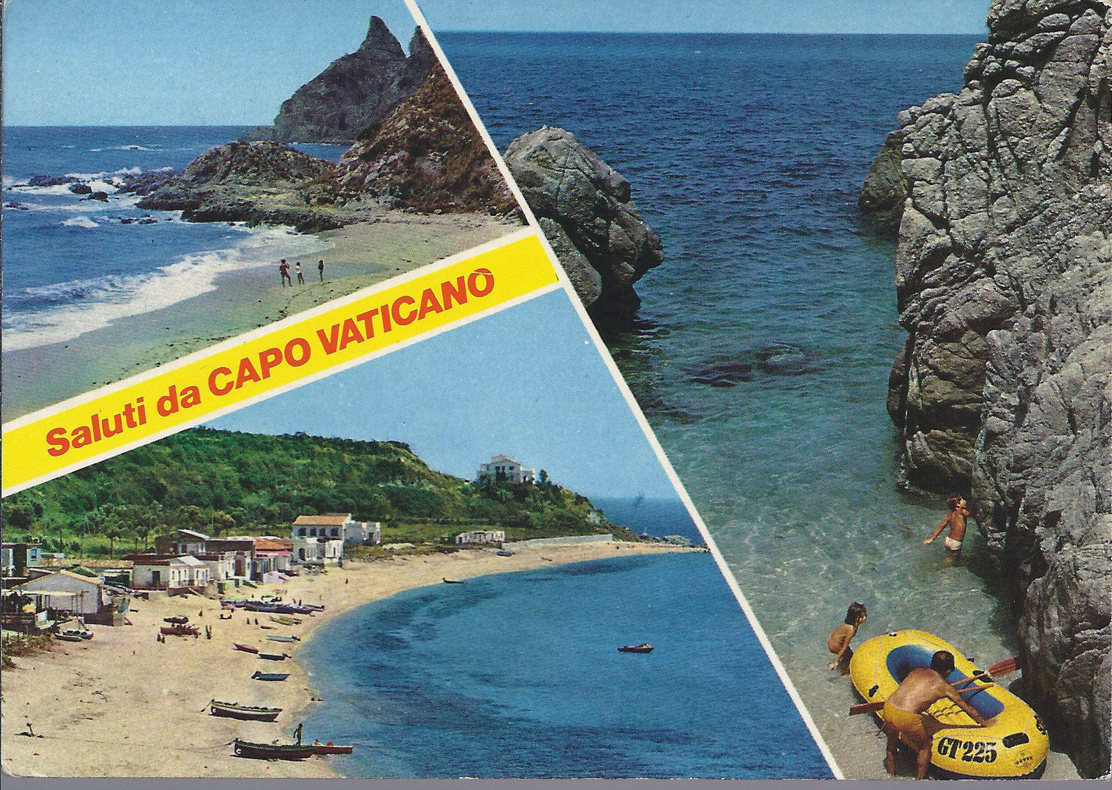 CAPO VATICANO - SALUTI - 3 VEDUTE - V1982