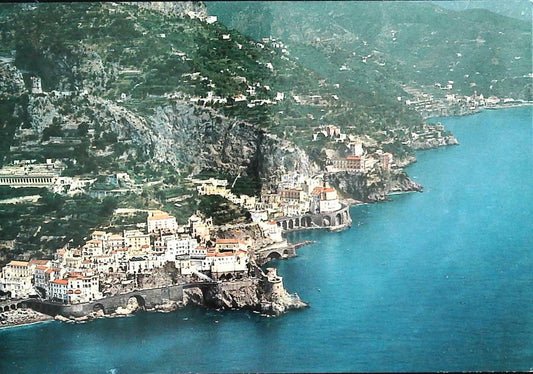 AMALFI E COSTIERA - VEDUTA AEREA - NV