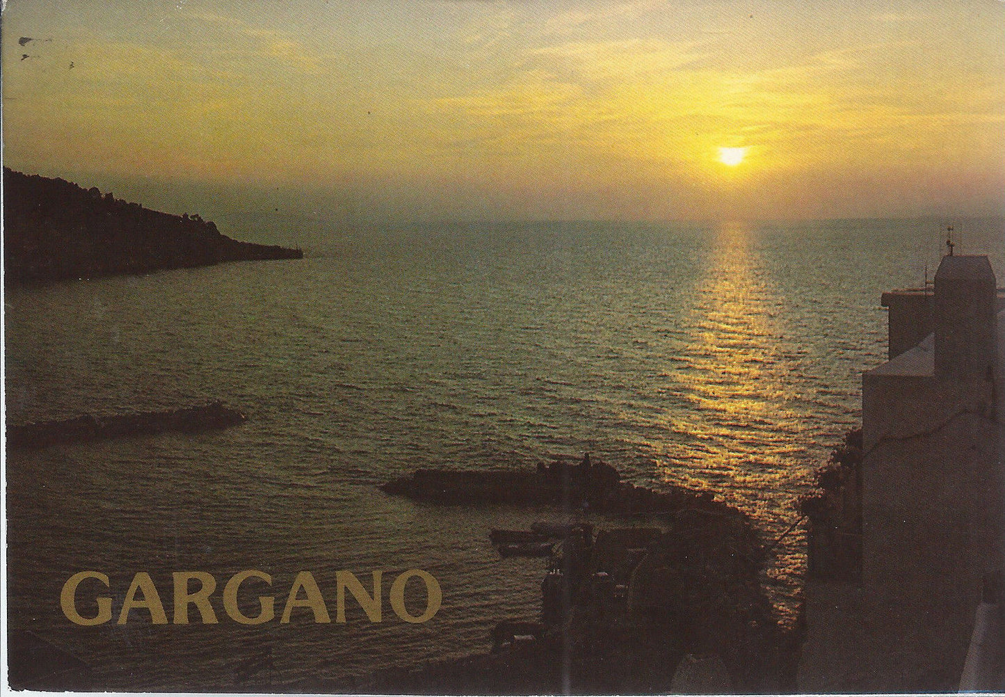 GARGANO - PROMONTORIO - TRAMONTO - V1982