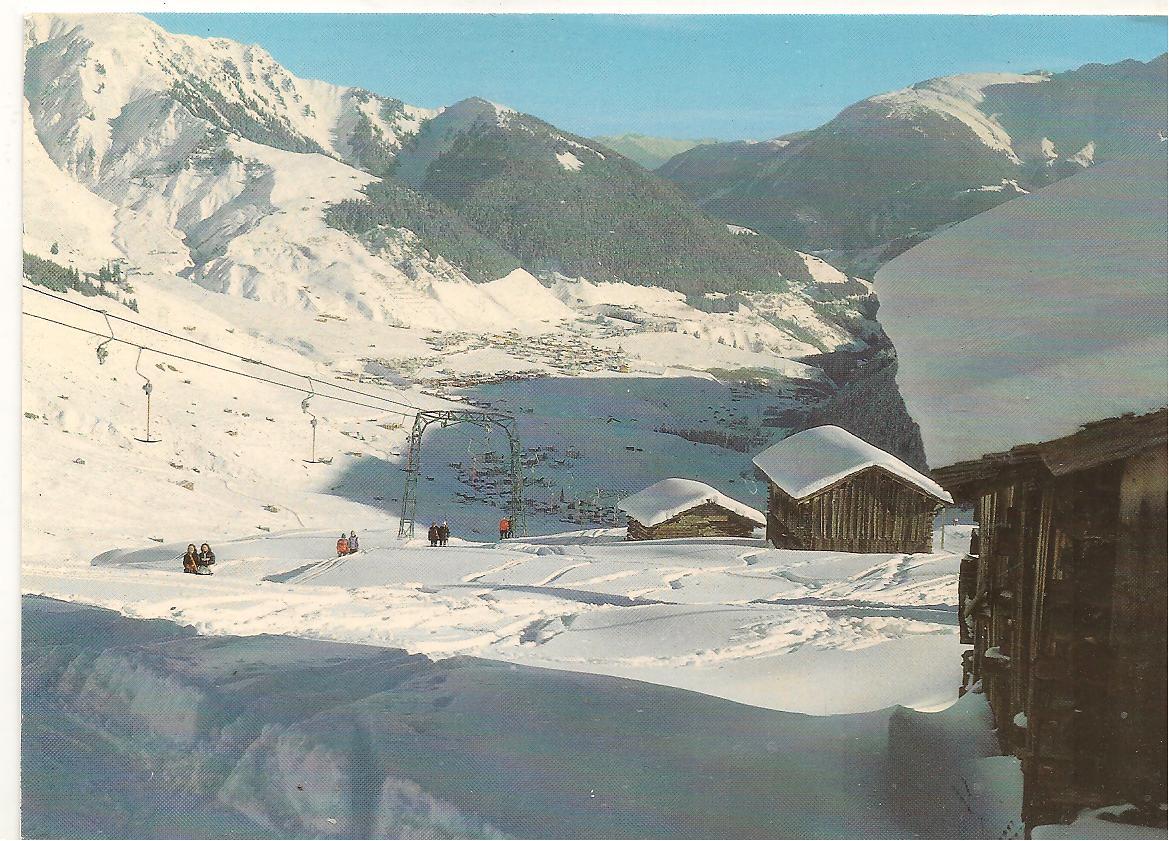 SEDRUN - PANORAMA INVERNALE - V1983