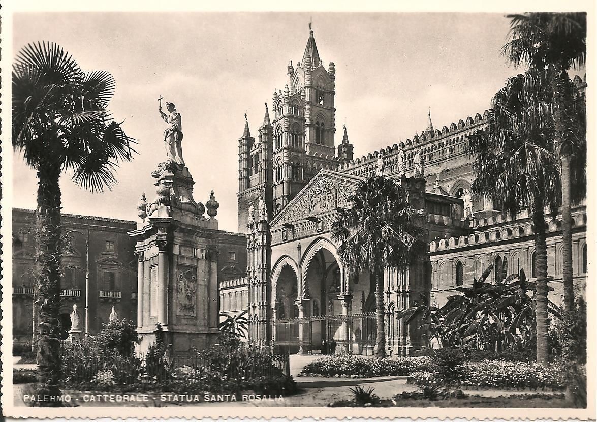 PALERMO - CATTEDRALE - STATUA SANTA ROSALIA - NV
