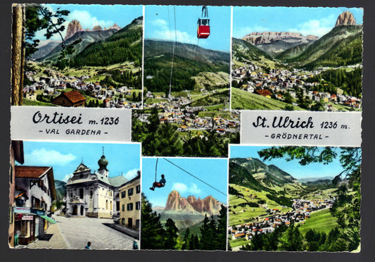 ORTISEI - ST. ULRICH - 6 VEDUTE - NV