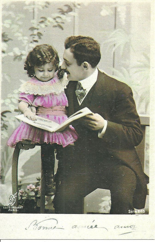 UOMO CON BABINA CON VESTITINO ROSA - NV