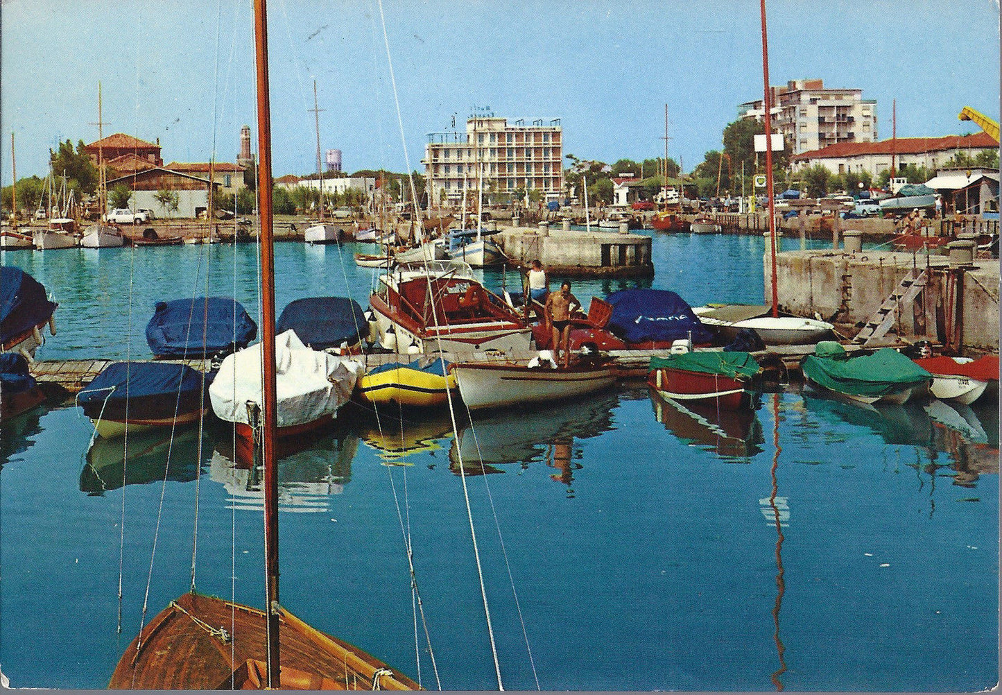 CERVIA  MILANO MARITTIMA - LA DARSENA - V 1973 - FG