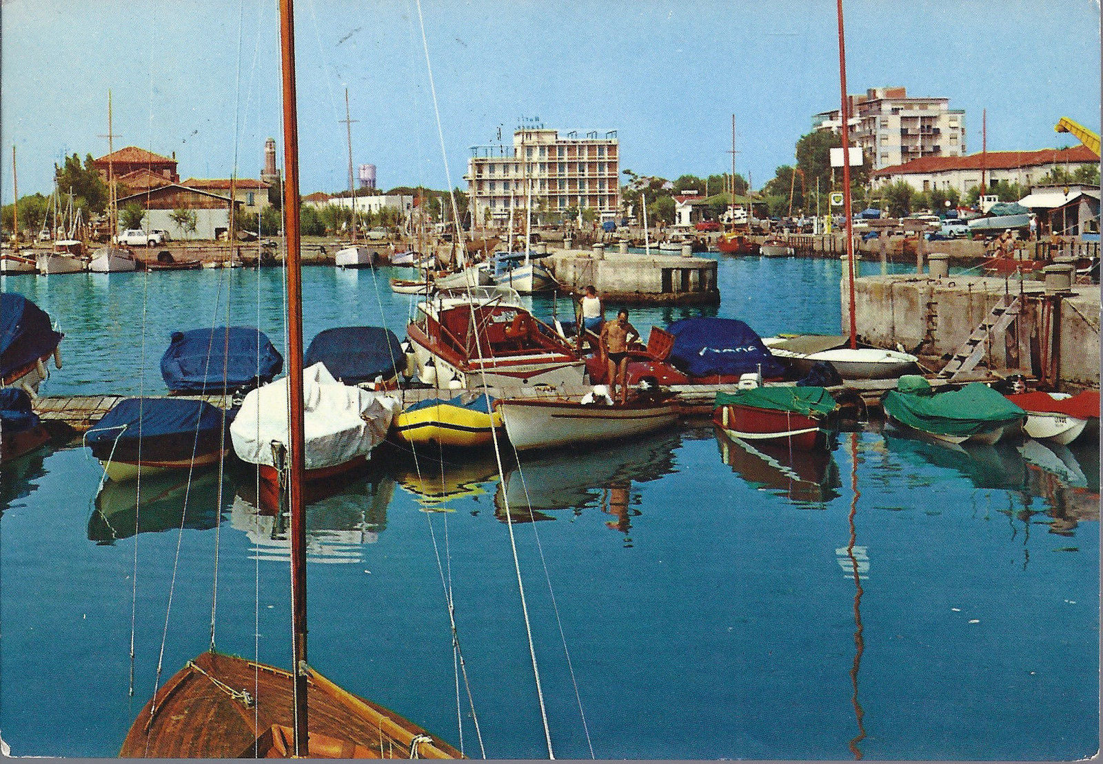 CERVIA  MILANO MARITTIMA - LA DARSENA - V 1973 - FG