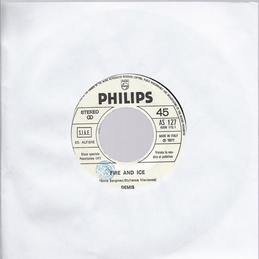 FIRE AND ICE # DEMIS -- NEVER ENDING SONG OF LOVE # THE NEW SEEKERS