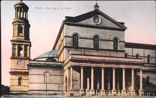 ROMA - BASILICA DI AN PAOLO - NV - COLORATA