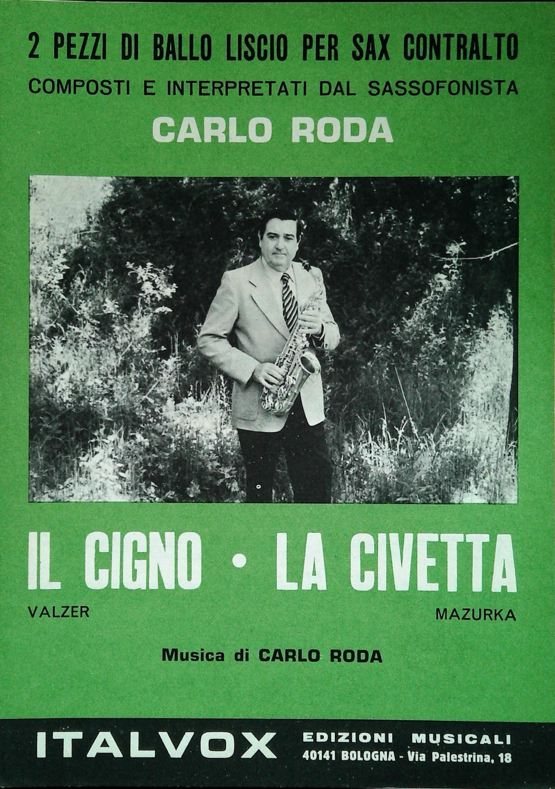 IL CIGNO. valzer - LA CIVETTA. mazurka - SPARTITO-SHEET MUSIC