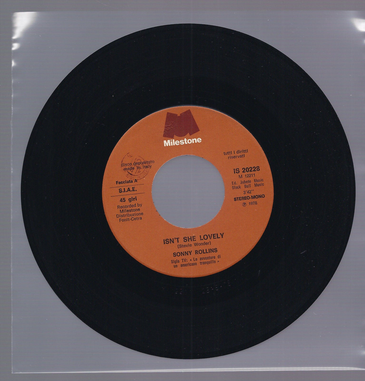 ISN'T SHE LOVELY - MY ONE AND ONLY LOVE == SONNY ROLLINS