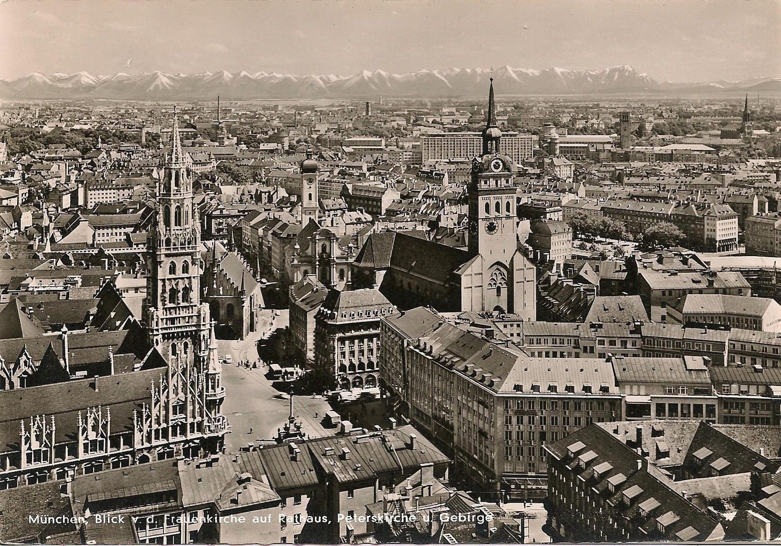 MONACO DI BAVIERA/MÜNCHEN - PANORAMA - V1963