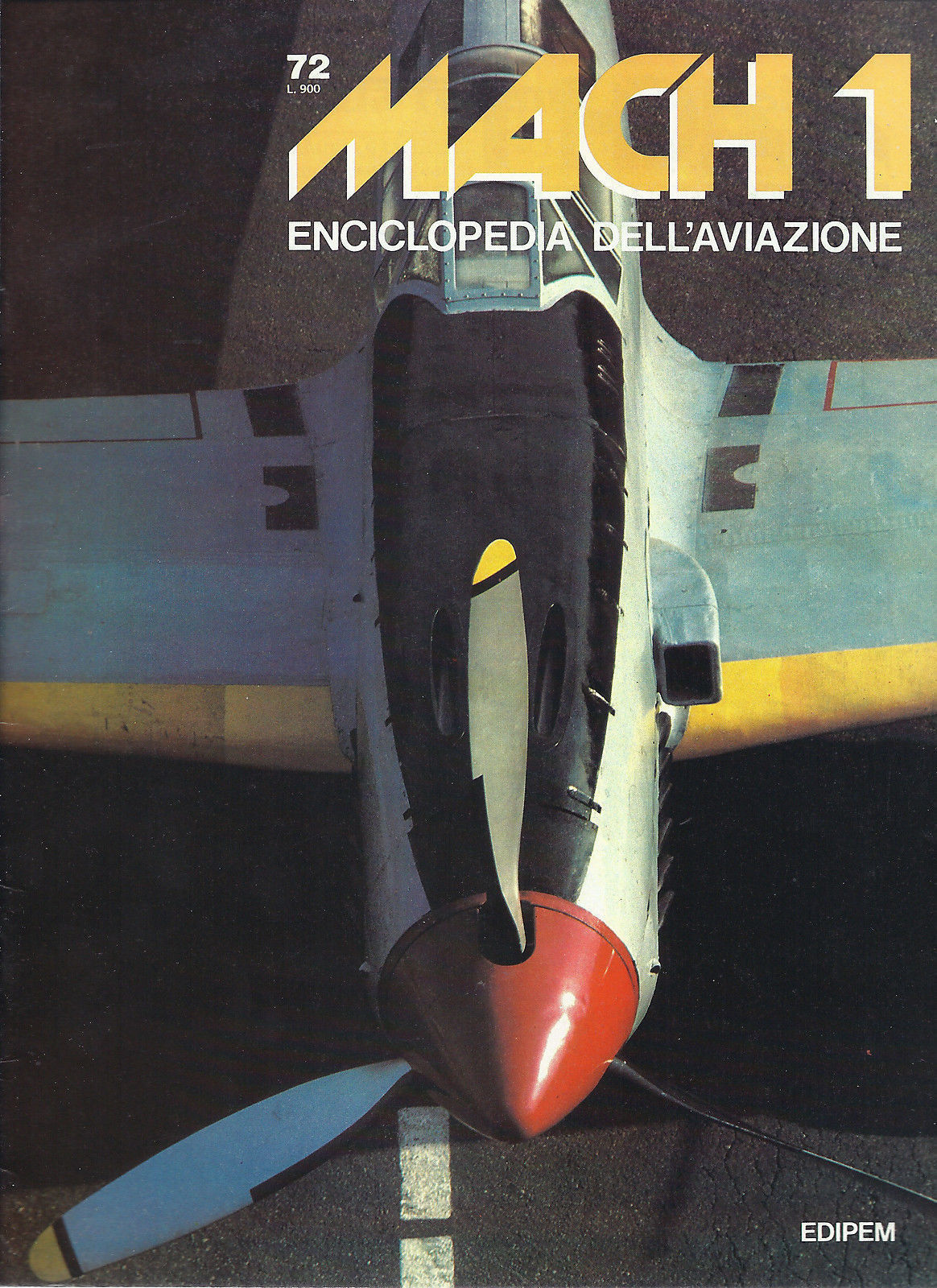 MACH 1 - ENCICLOPEDIA DELL'AVIAZIONE - fascicolo N72