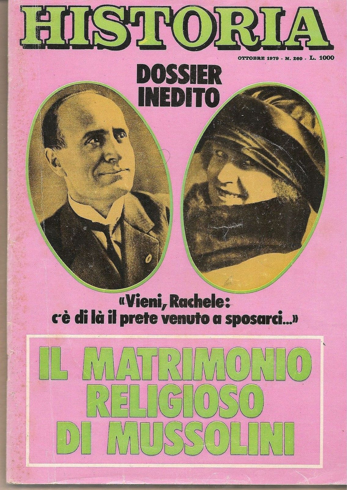 HISTORIA N.260  OTTOBRE 1979 - AA.VV.