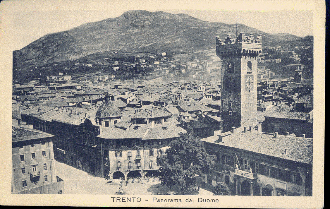 TRENTO - PANORAMA DAL DUOMO - NV