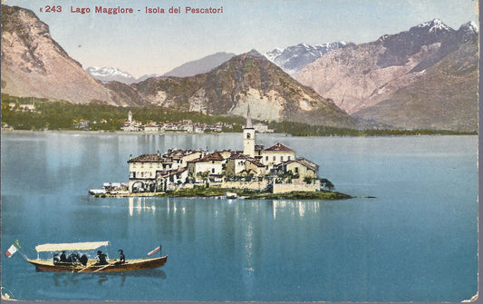 ISOLA DEI PESCATORI - LAGO MAGGIORE - NV - FP