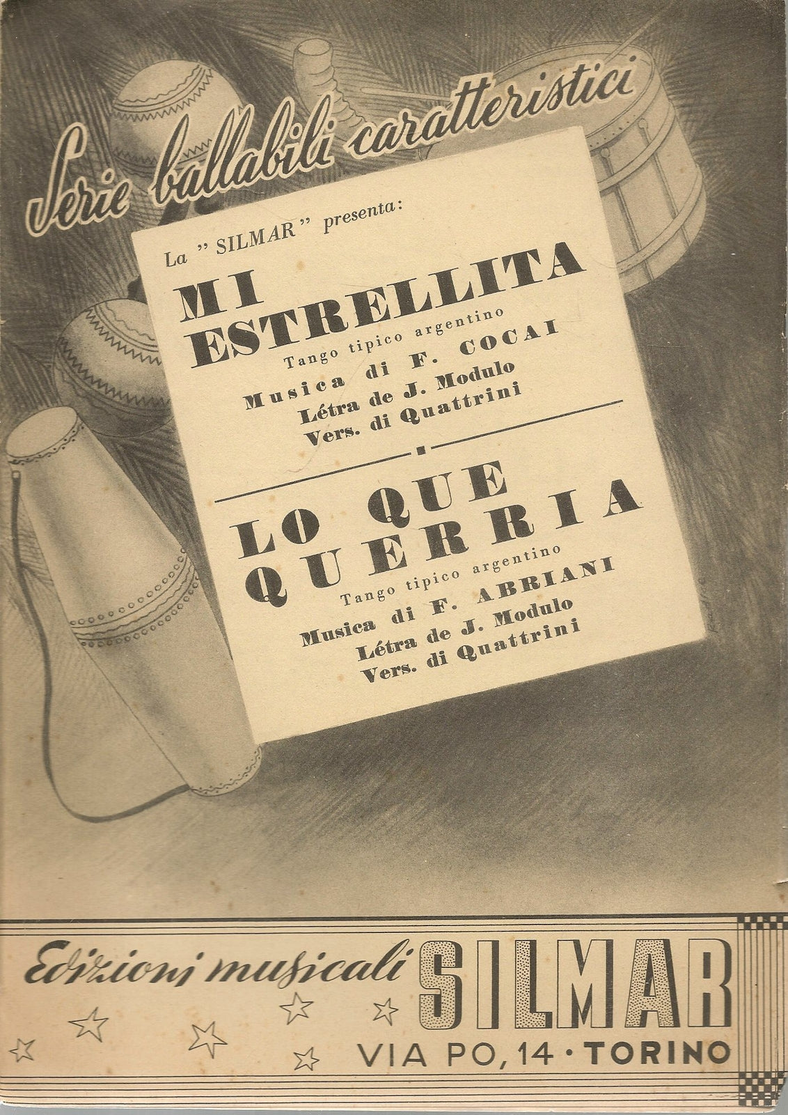 MI ESTRELLITA - LO QUE QUERRIA - SPARTITO-SHEET MUSIC