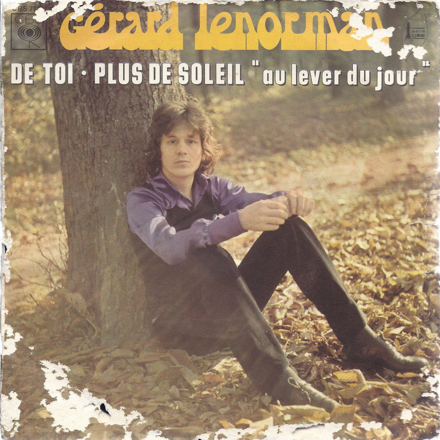 DE TOI - PLUS DE SOLEIL AU LEVER DU JOUR # GERARD LENORMAN