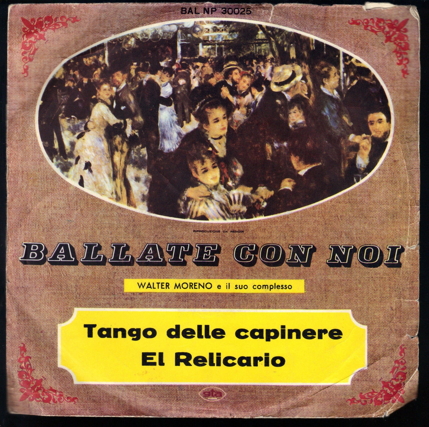 BALLATE CON NOI # TANGO DELLE CAPINERE - EL RELICARIO # WALTER MORENO