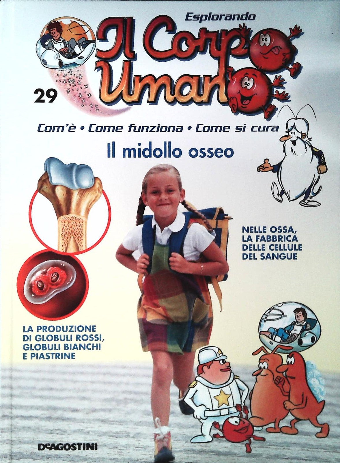 ESPLORANDO IL CORPO UMANO N. 29 - IL MIDOLLO OSSEO - DE AGOSTINI 2003