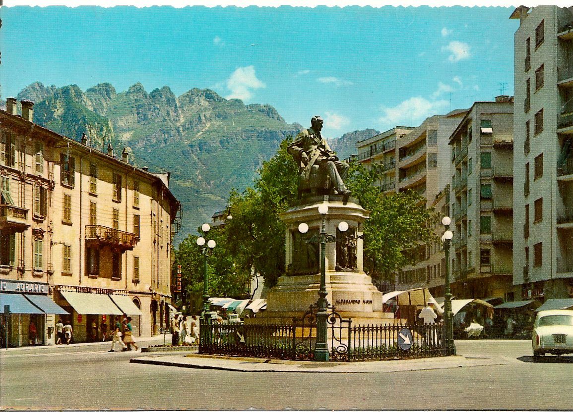 LECCO - MONUMENTO AL MANZONI - NV