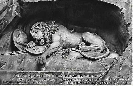 LUCERNA - LOEWENDENKMAL - NV
