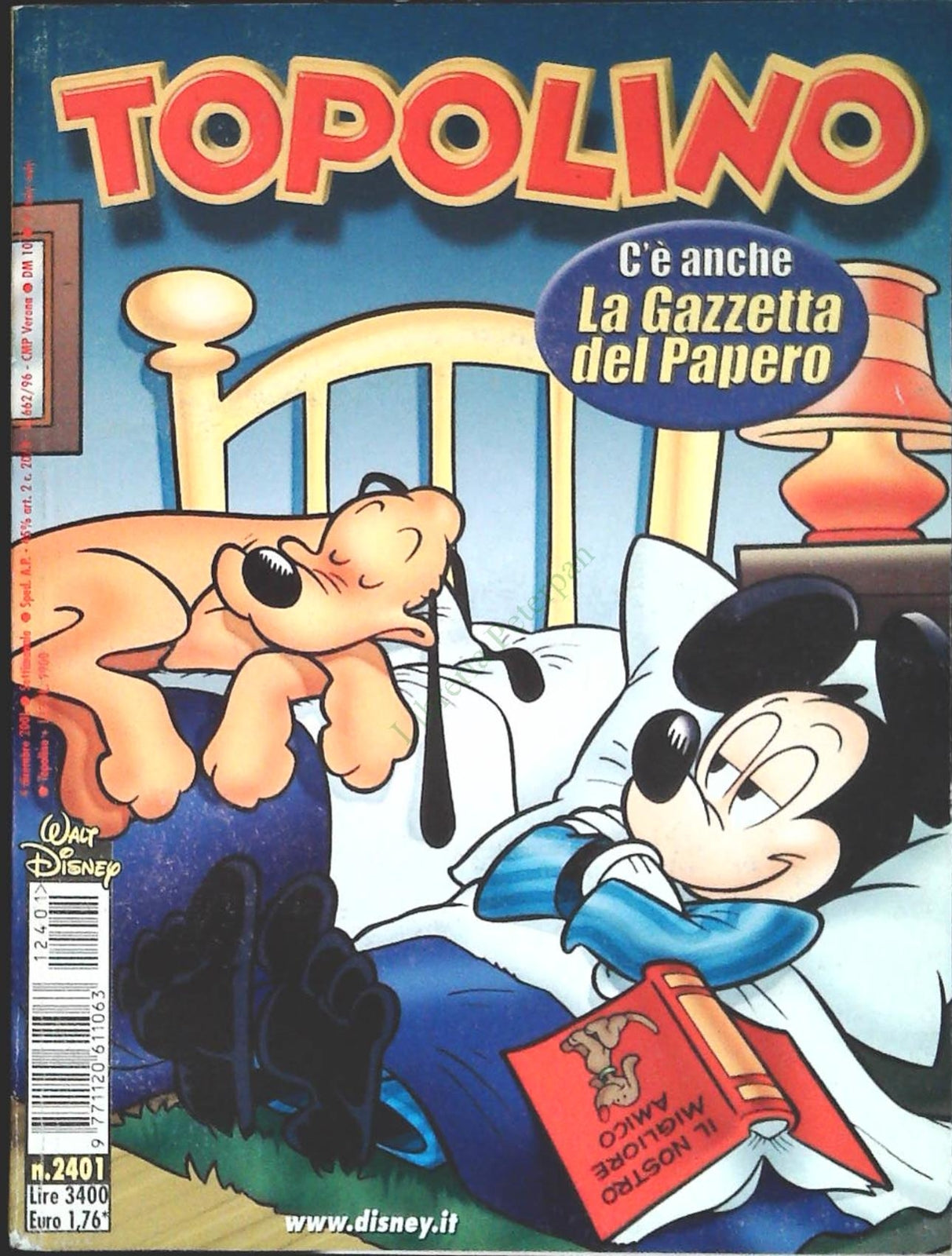 TOPOLINO N. 2401 - 4 DICEMBRE 2001