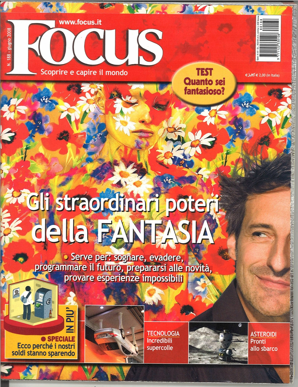FOCUS N. 188 - GLI STRAORDINARI POTERI DELLA FANTASIA