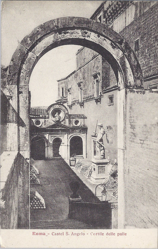 ROMA - CASTEL S. ANGELO - CORTILE DELLE PALLE - NV