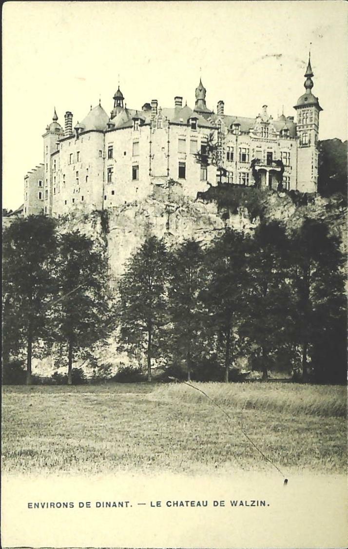 DINANT - BELGIO - LE CHATEAU DE WALZIN - V1919