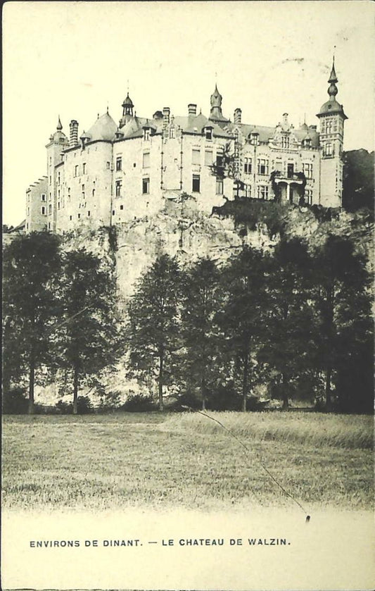 DINANT - BELGIO - LE CHATEAU DE WALZIN - V1919
