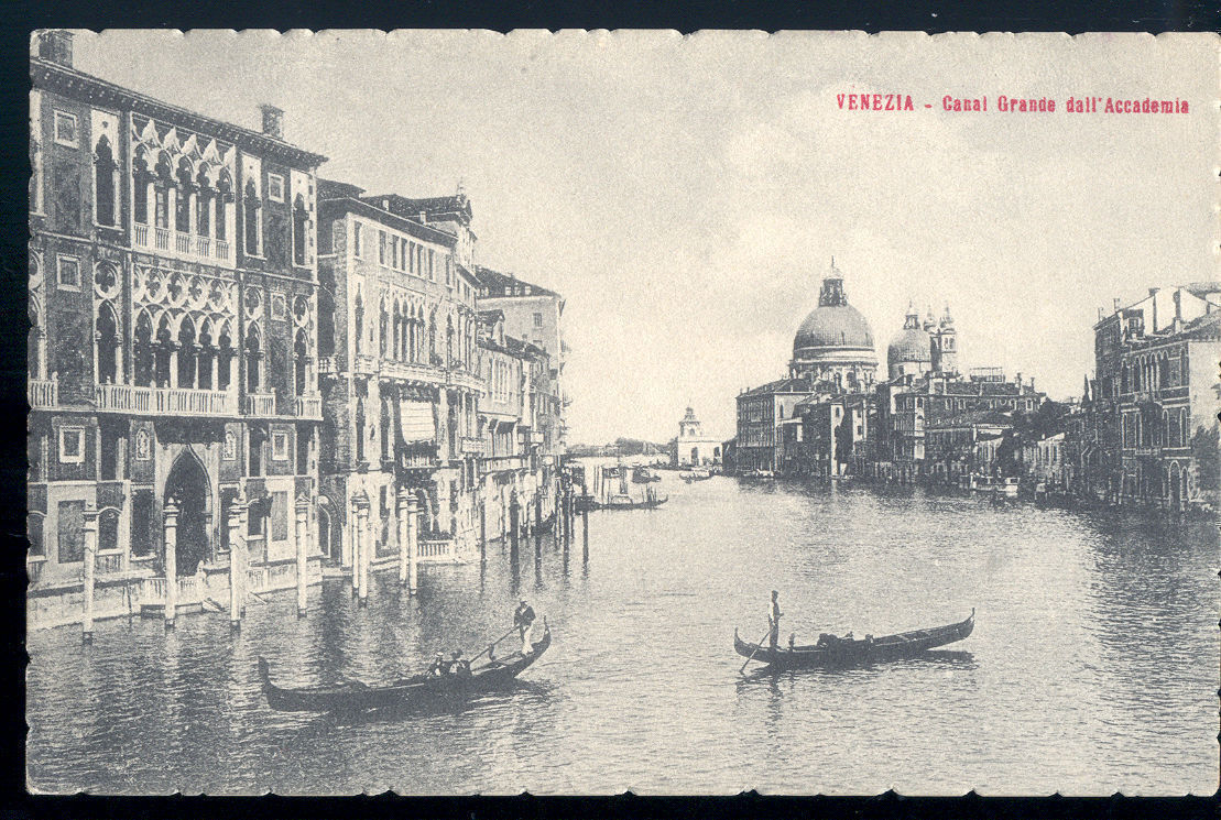 VENEZIA - CANAL GRANDE DALL'ACCADEMIA - V1909
