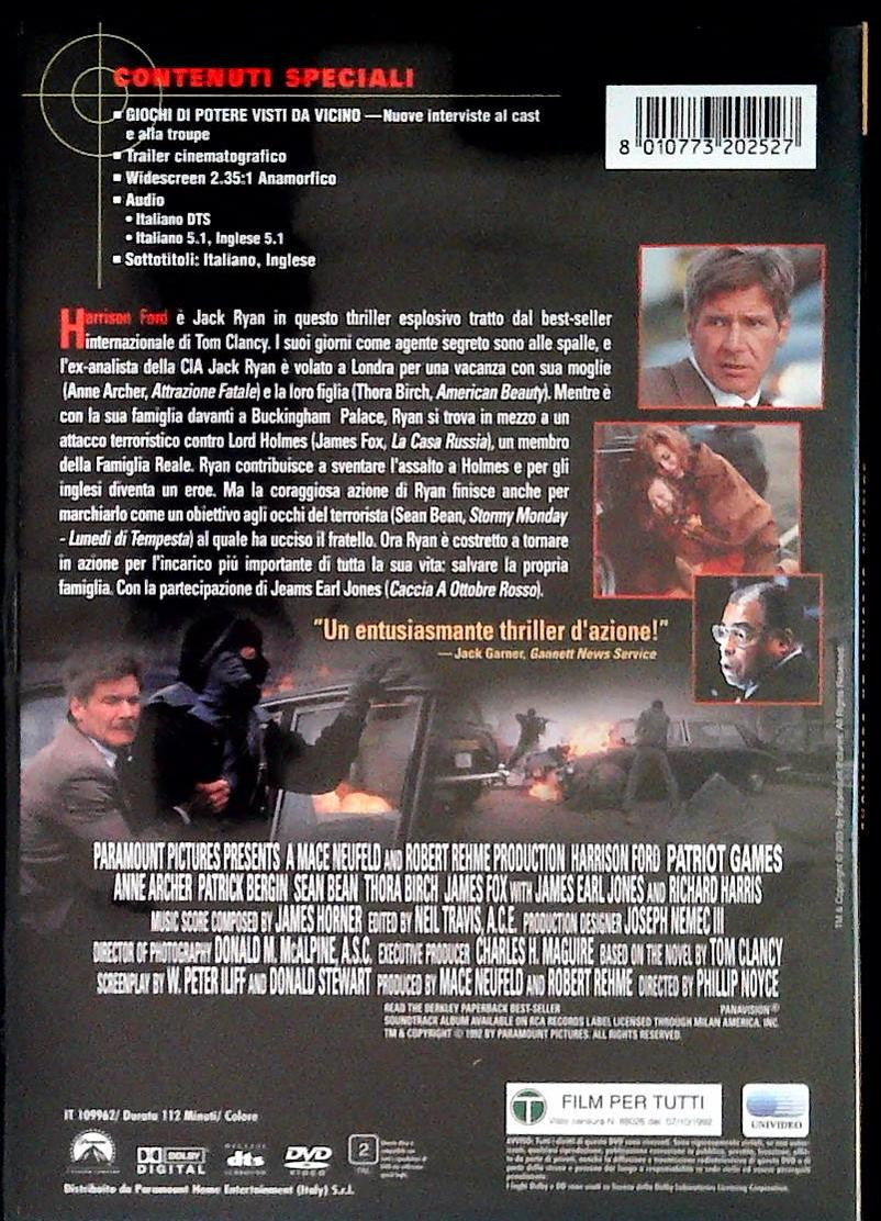 GIOCHI DI POTERE - DVD - EDZIIONE SPECIALE