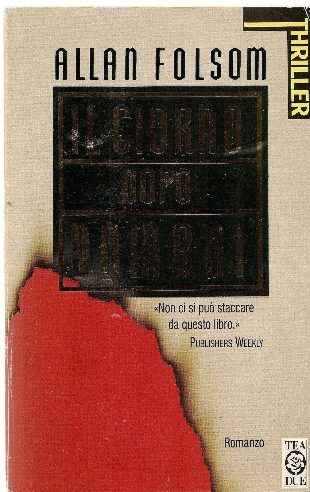 IL GIORNO DOPO DOMANI - ALLAN FOLSOM