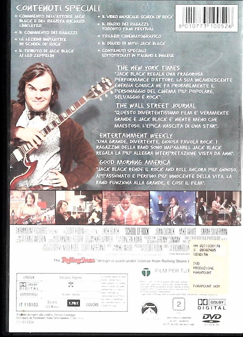SCHOOL OF ROCK - DVD