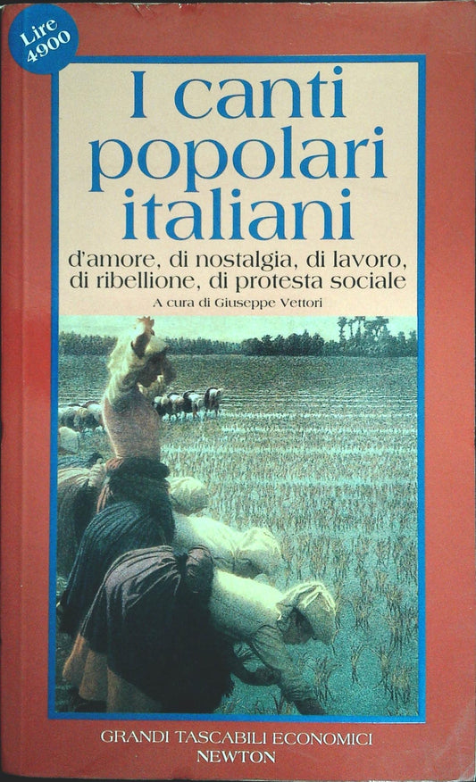 I CANTI POPOLARI ITALIANI