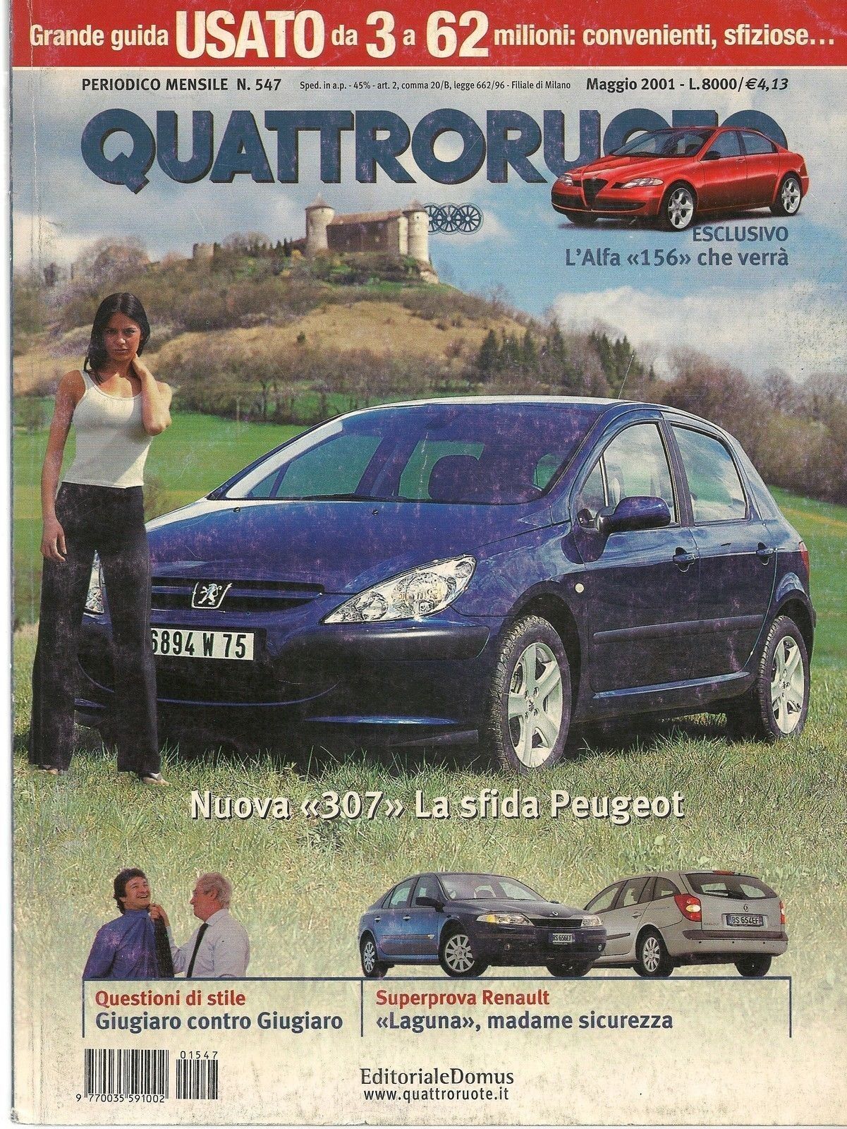 QUATTRORUOTE N 547 MAGGIO 2001 - AA.VV.