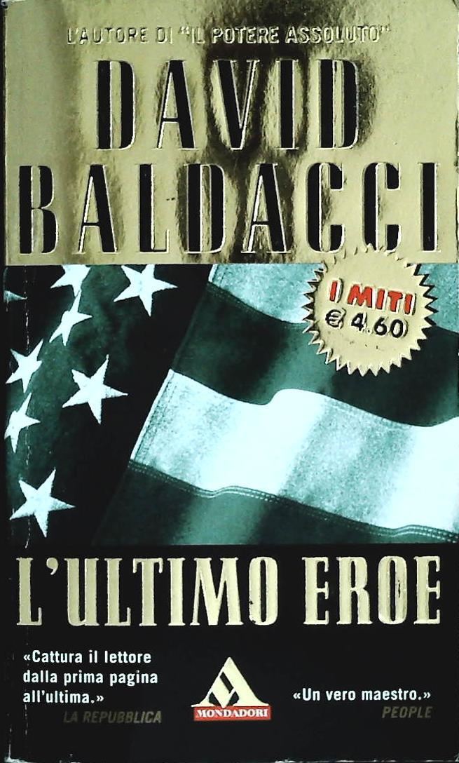 L'ULTIMO EROE - DAVID BALDACCI - MONDADORI 2003 - OUTLET DEL LIBRO
