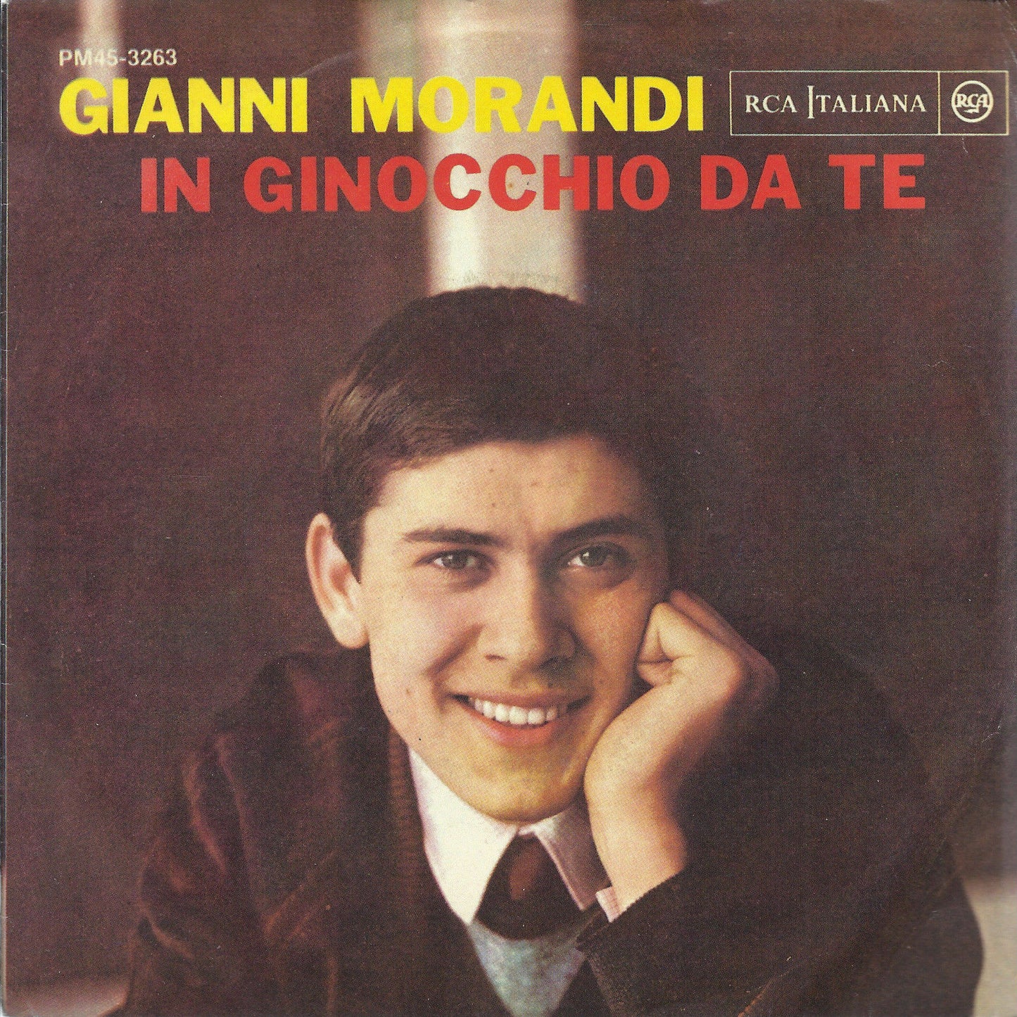 IN GINOCCHIO DA TE - SE PUOI USCIRE UNA DOMENICA SOLA... - GIANNI MORANDI Ed1998
