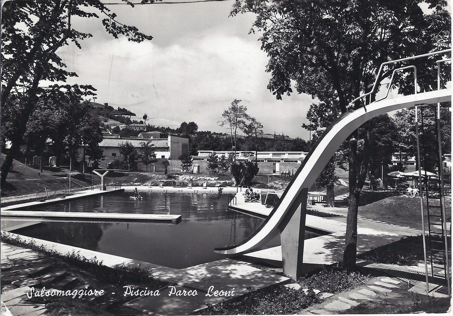 SALSOMAGGIORE - PISCINA PARCO LEONI - V1954