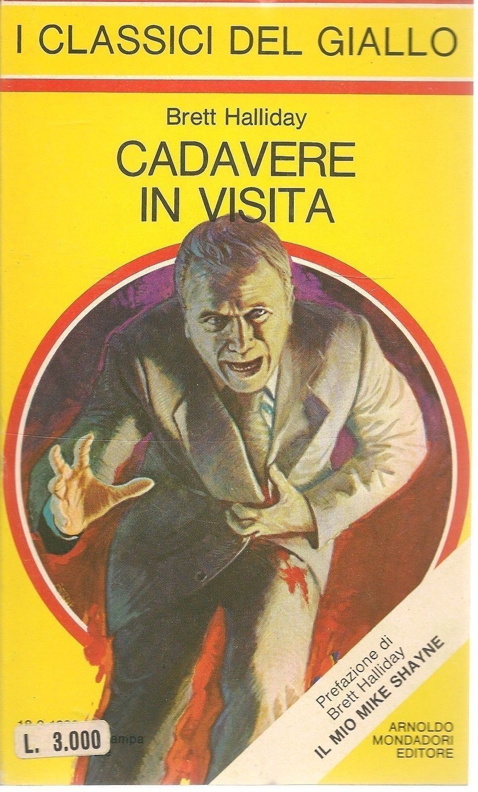 CADAVERE IN VISITA - BRETT HALLIDAY - CLASSICI DEL GIALLO