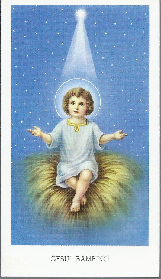 GESU' BAMBINO - SANTINO - AS015-190 - Ed. ED G MI