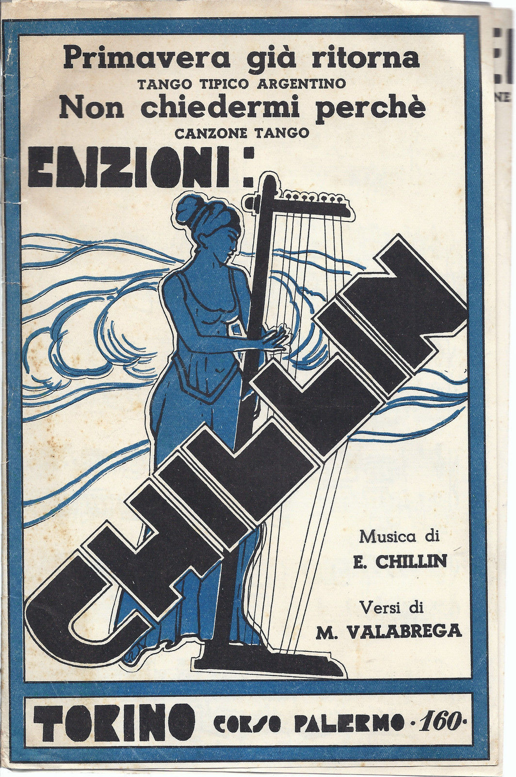 PRIMAVERA GIA' RITORNA - NON CHIEDERMI PERCHE' (Valabrega - Chillin)  SPARTITO